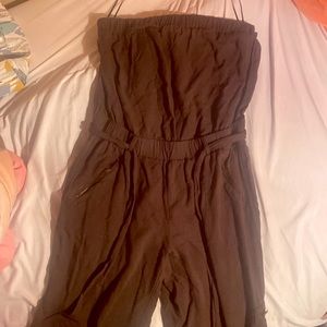 Brown romper